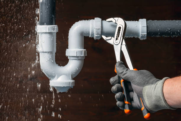 Professional Drain Cleaning technician working in Readington, NJ